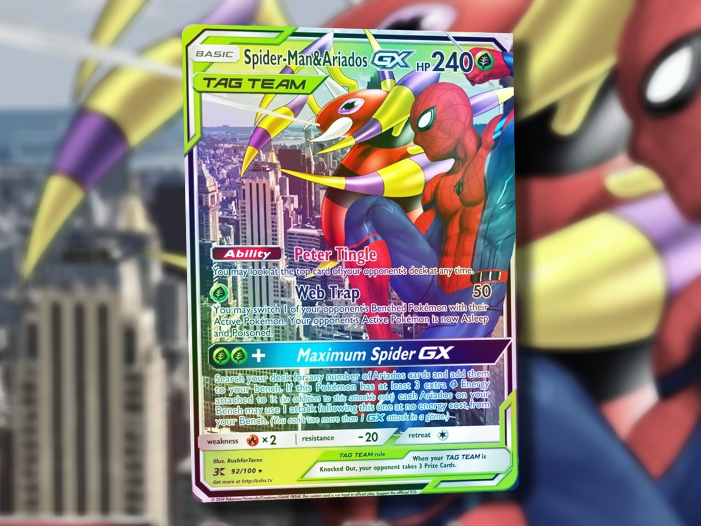 Derpy Venusaur Pokemon Card - Venusderp