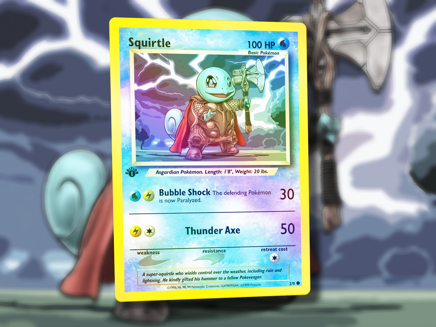 Derpy Venusaur Pokemon Card - Venusderp