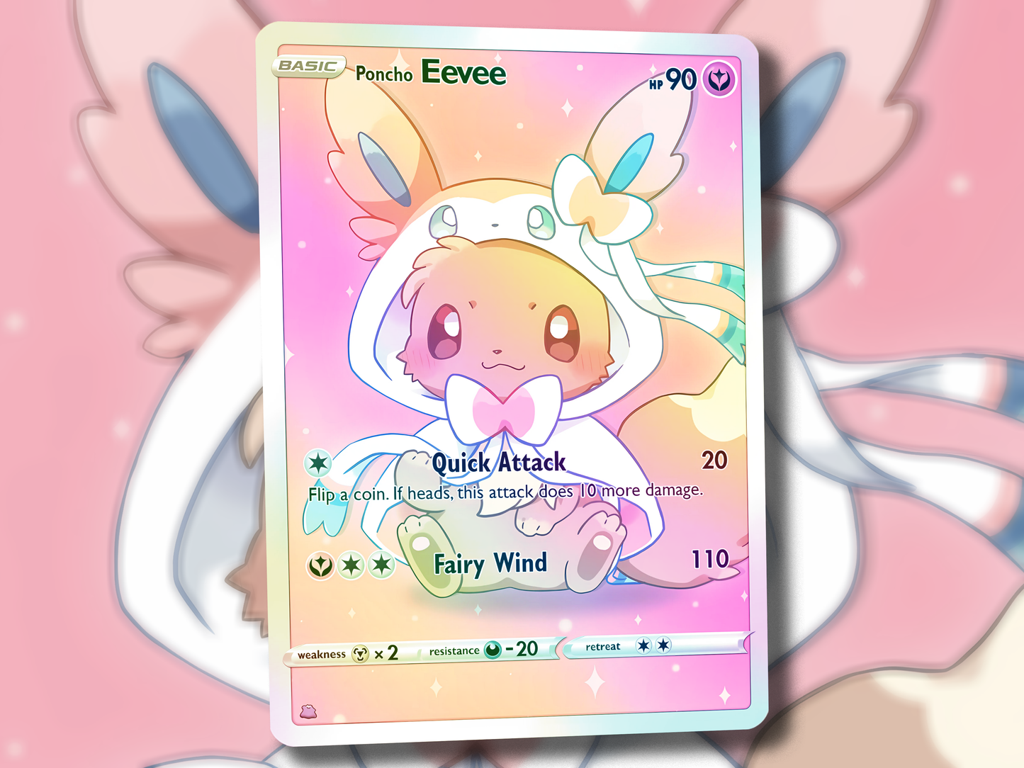 Derpy Venusaur Pokemon Card - Venusderp
