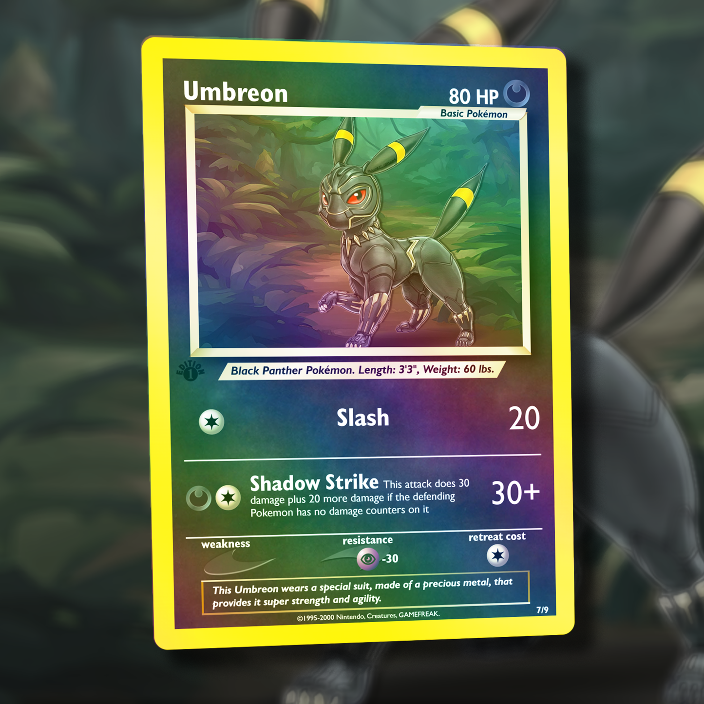 Derpy Venusaur Pokemon Card - Venusderp