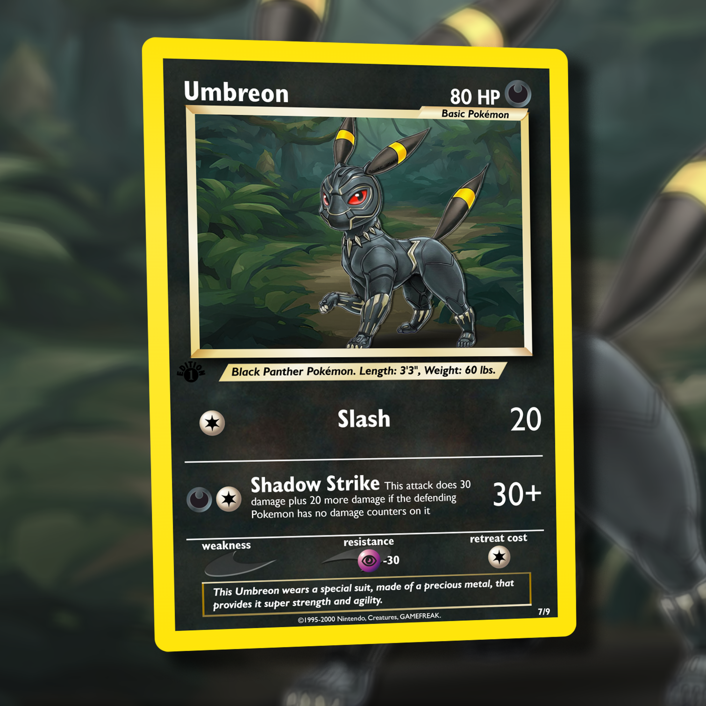 Derpy Venusaur Pokemon Card - Venusderp