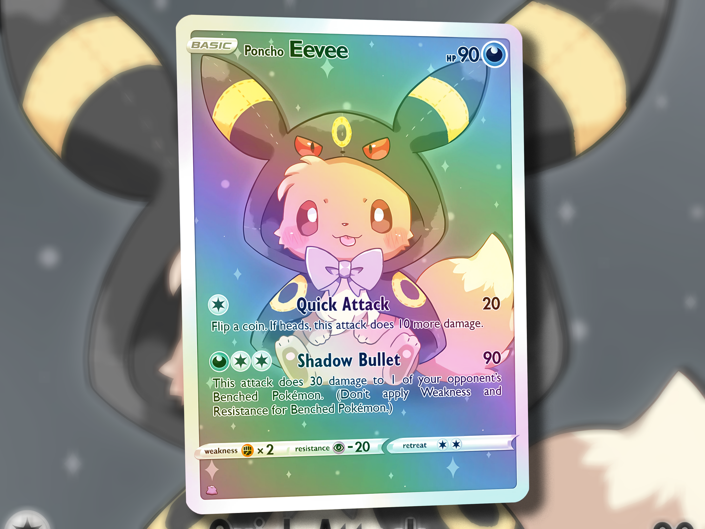 Derpy Venusaur Pokemon Card - Venusderp