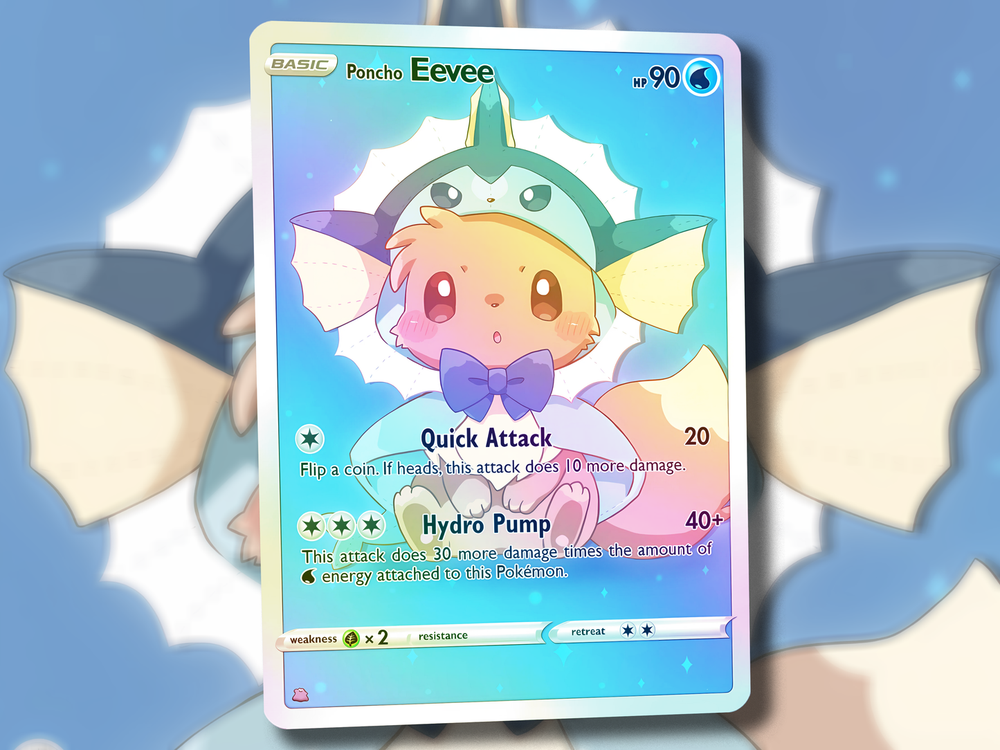 Derpy Venusaur Pokemon Card - Venusderp