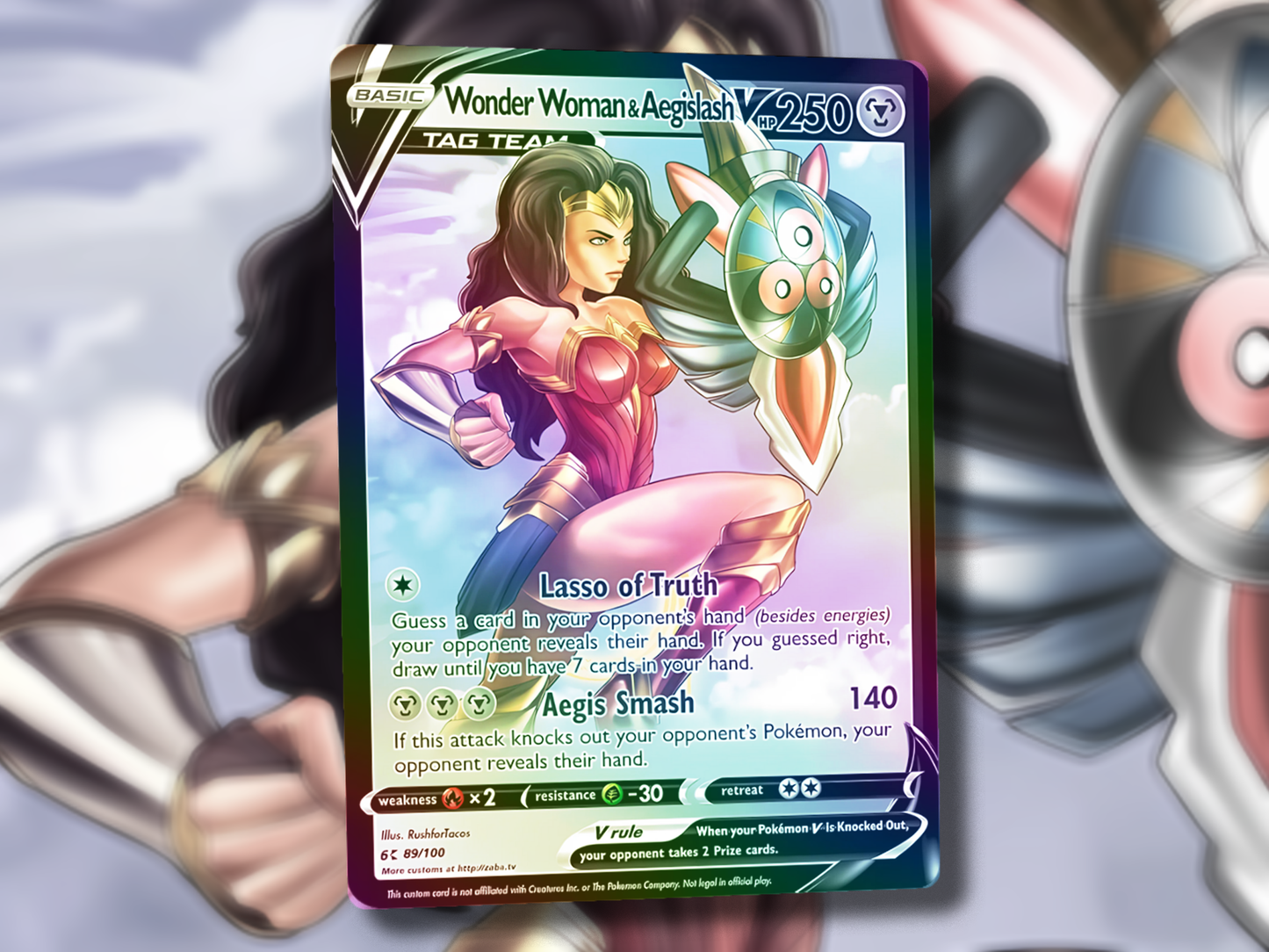 Derpy Venusaur Pokemon Card - Venusderp