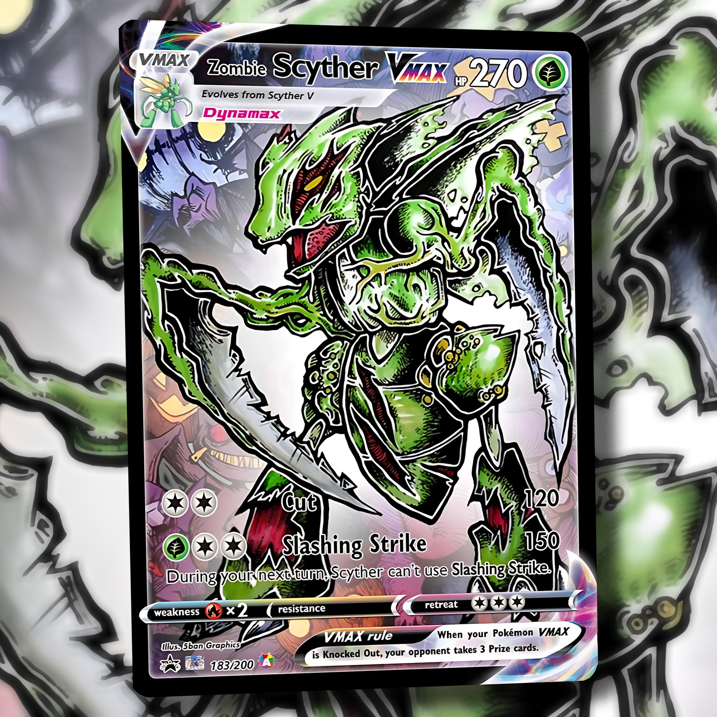 Derpy Venusaur Pokemon Card - Venusderp
